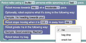 robot interface
